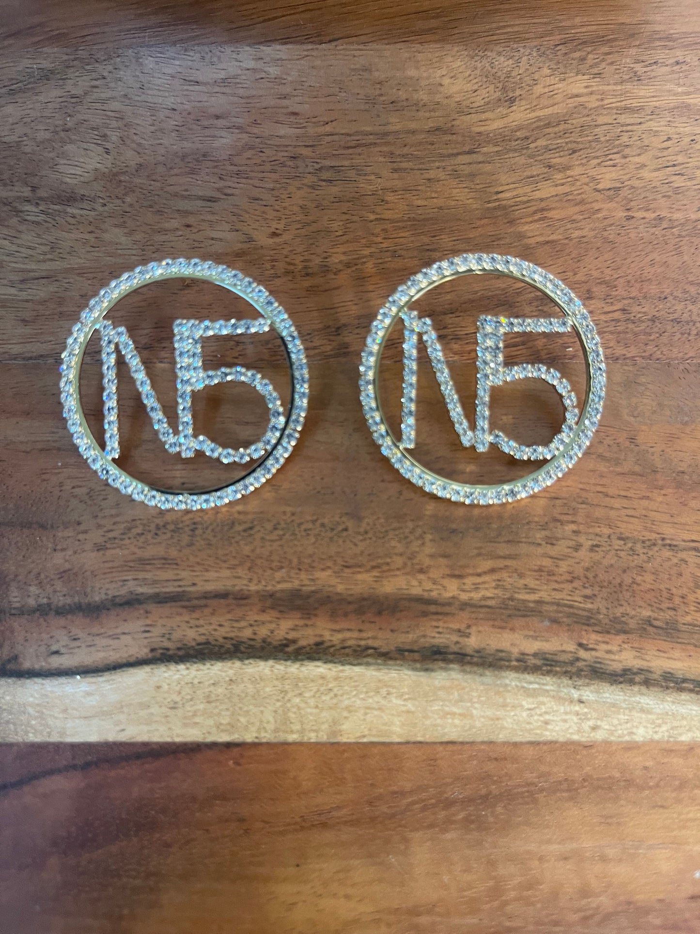 N5 Bling Rhinestone Earrings