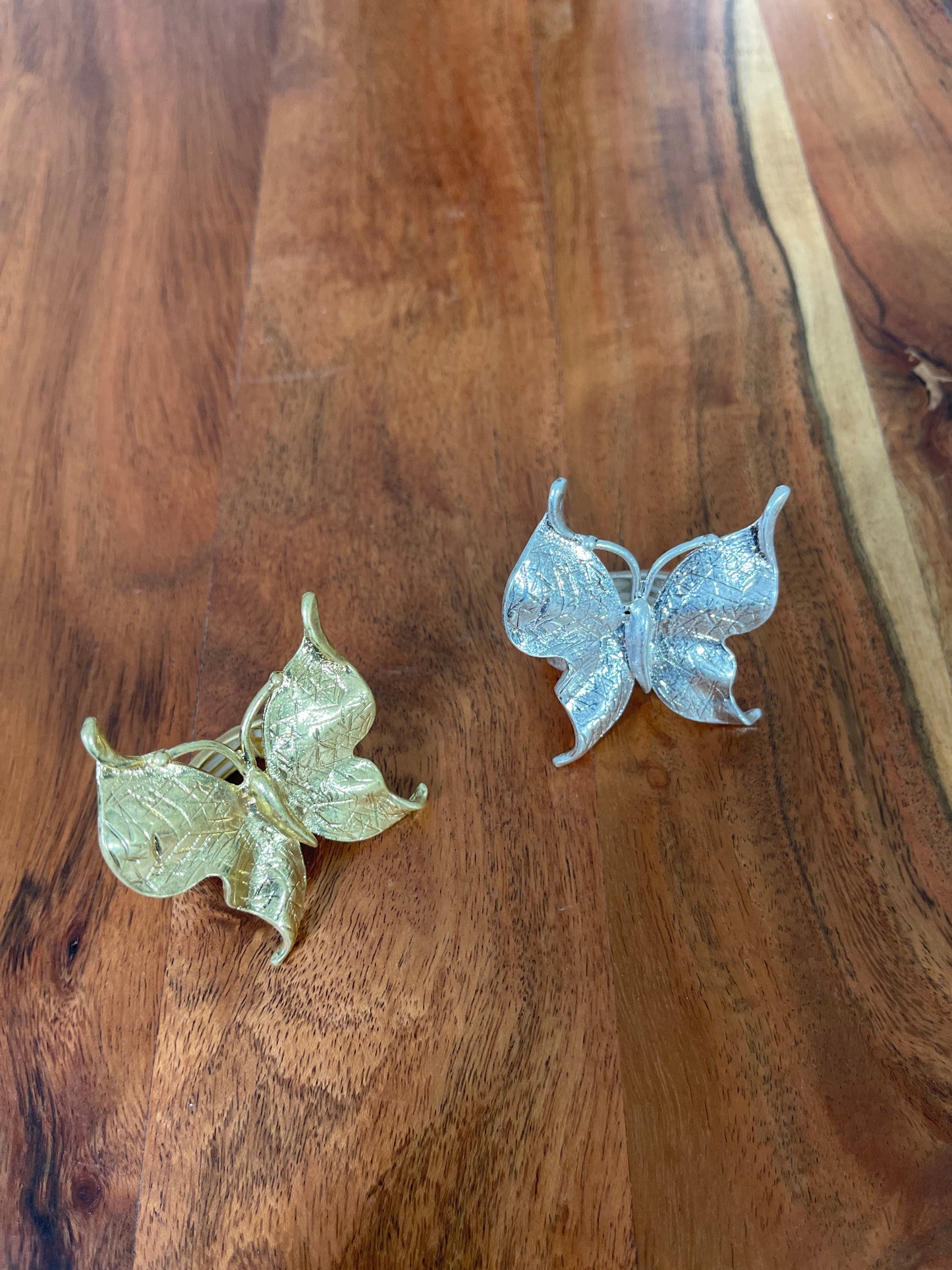 Butterfly Blossom Rings
