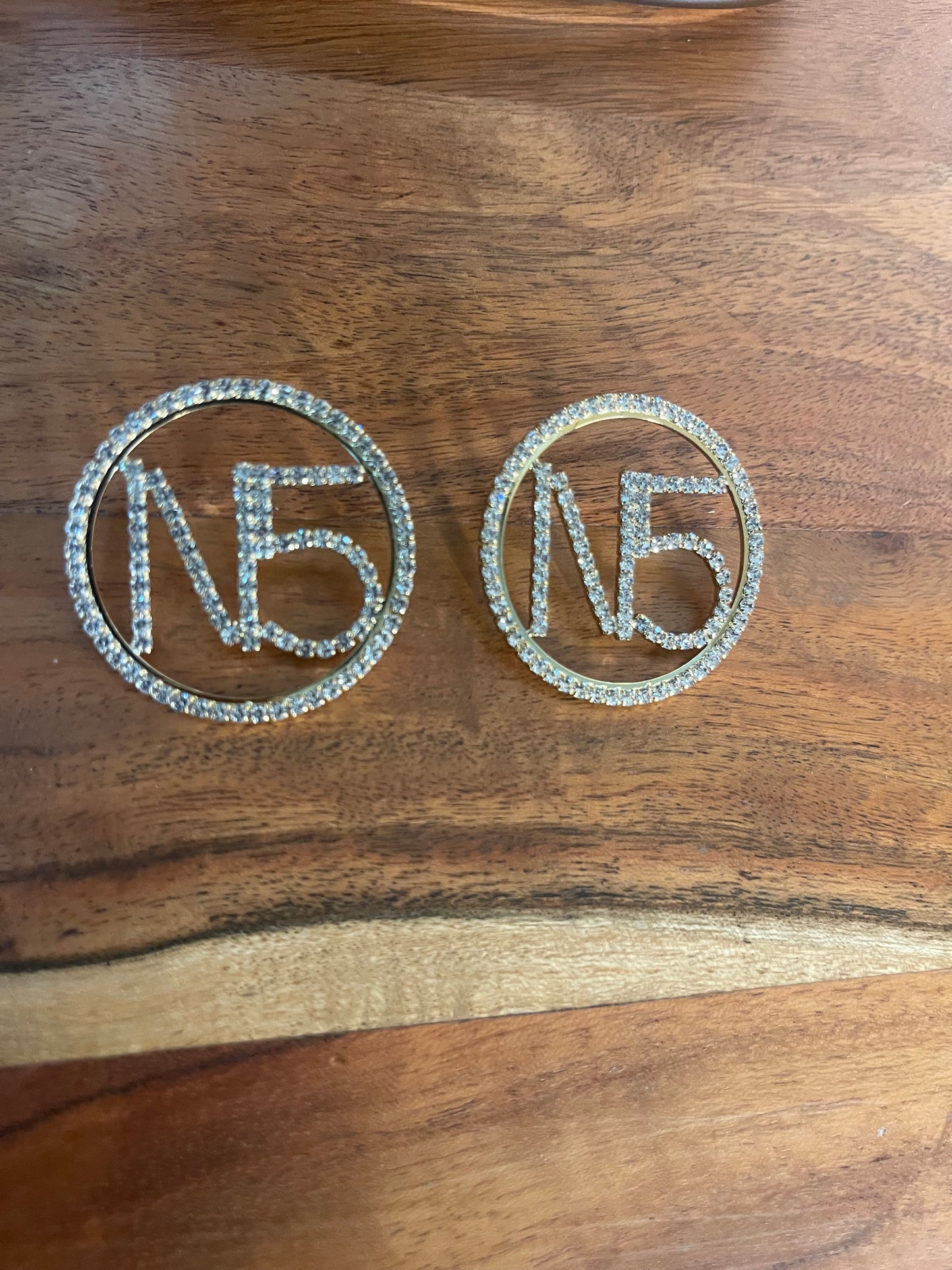 N5 Bling Rhinestone Earrings