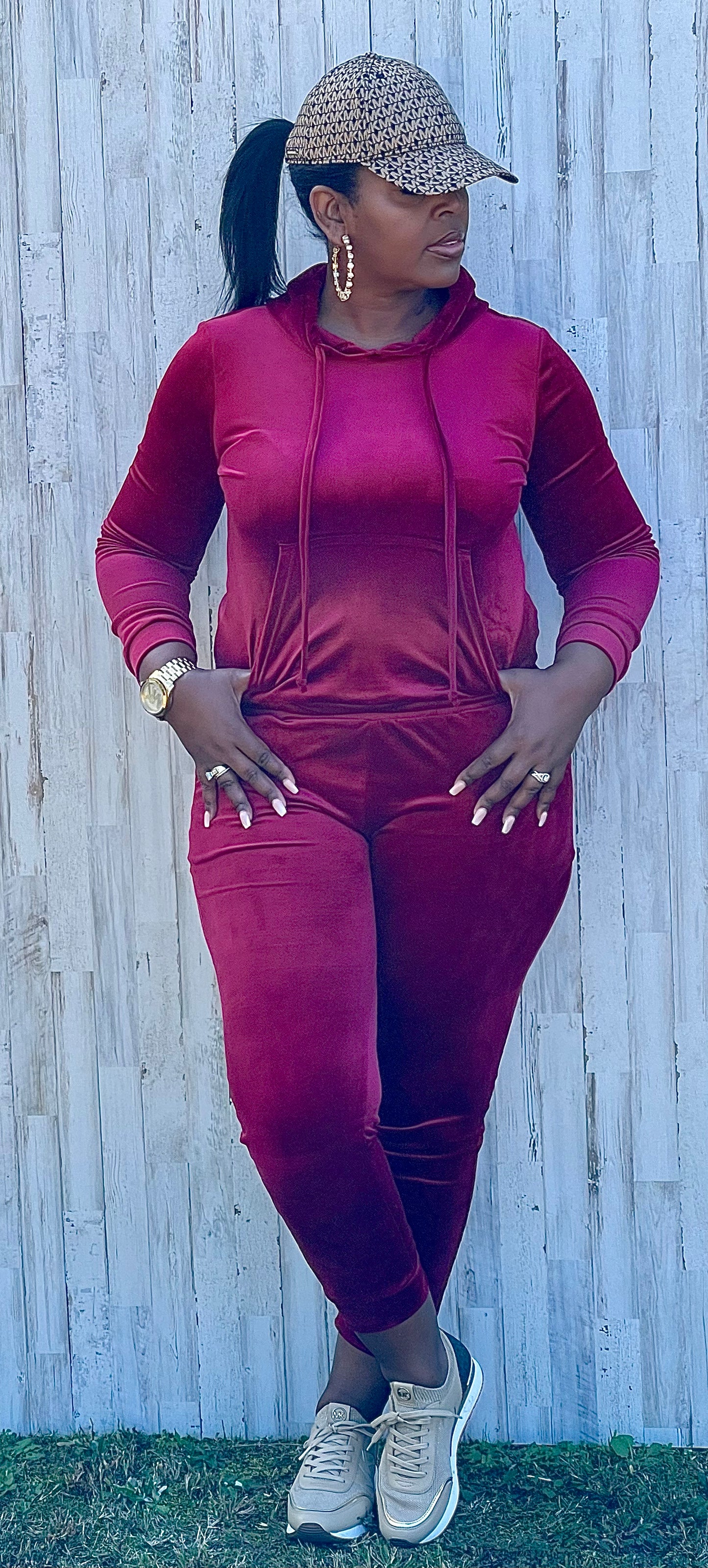 Velvet 2-Piece Joggers