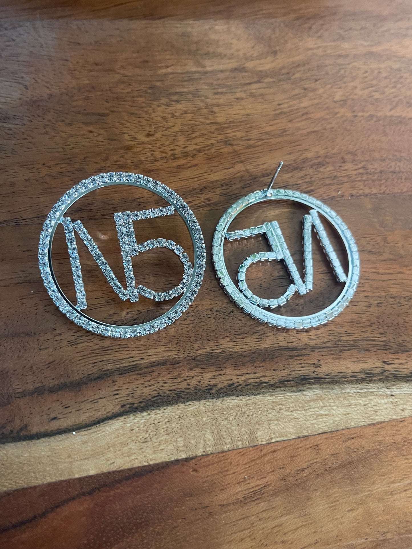 N5 Bling Rhinestone Earrings