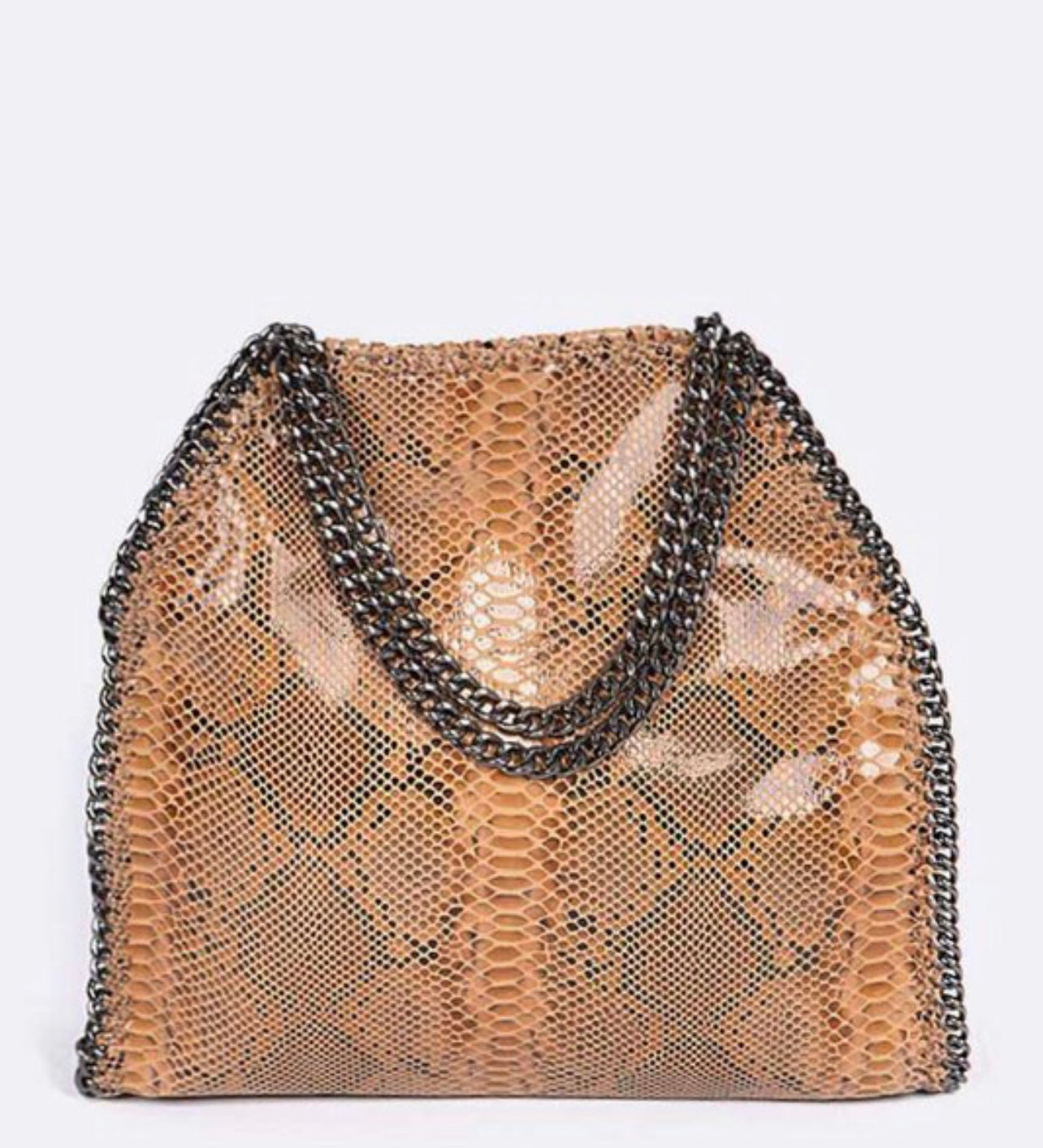 Sizzling Snake Print Purse