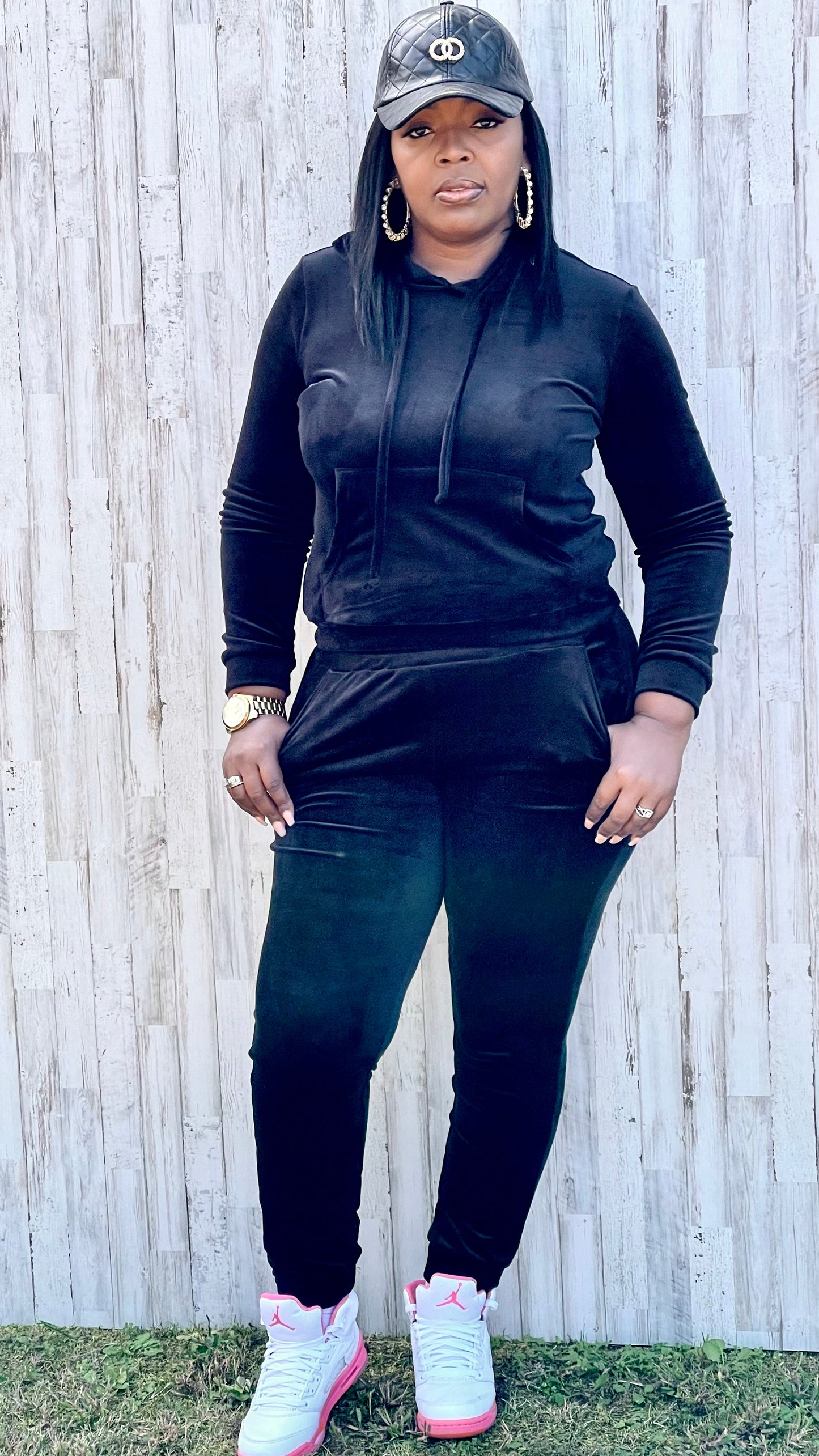 Velvet 2-Piece Joggers