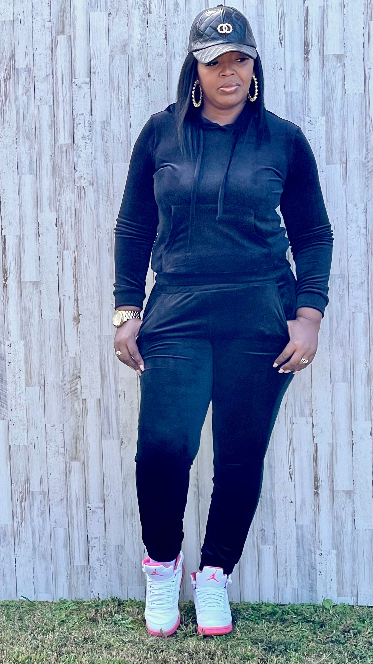 Velvet 2-Piece Joggers