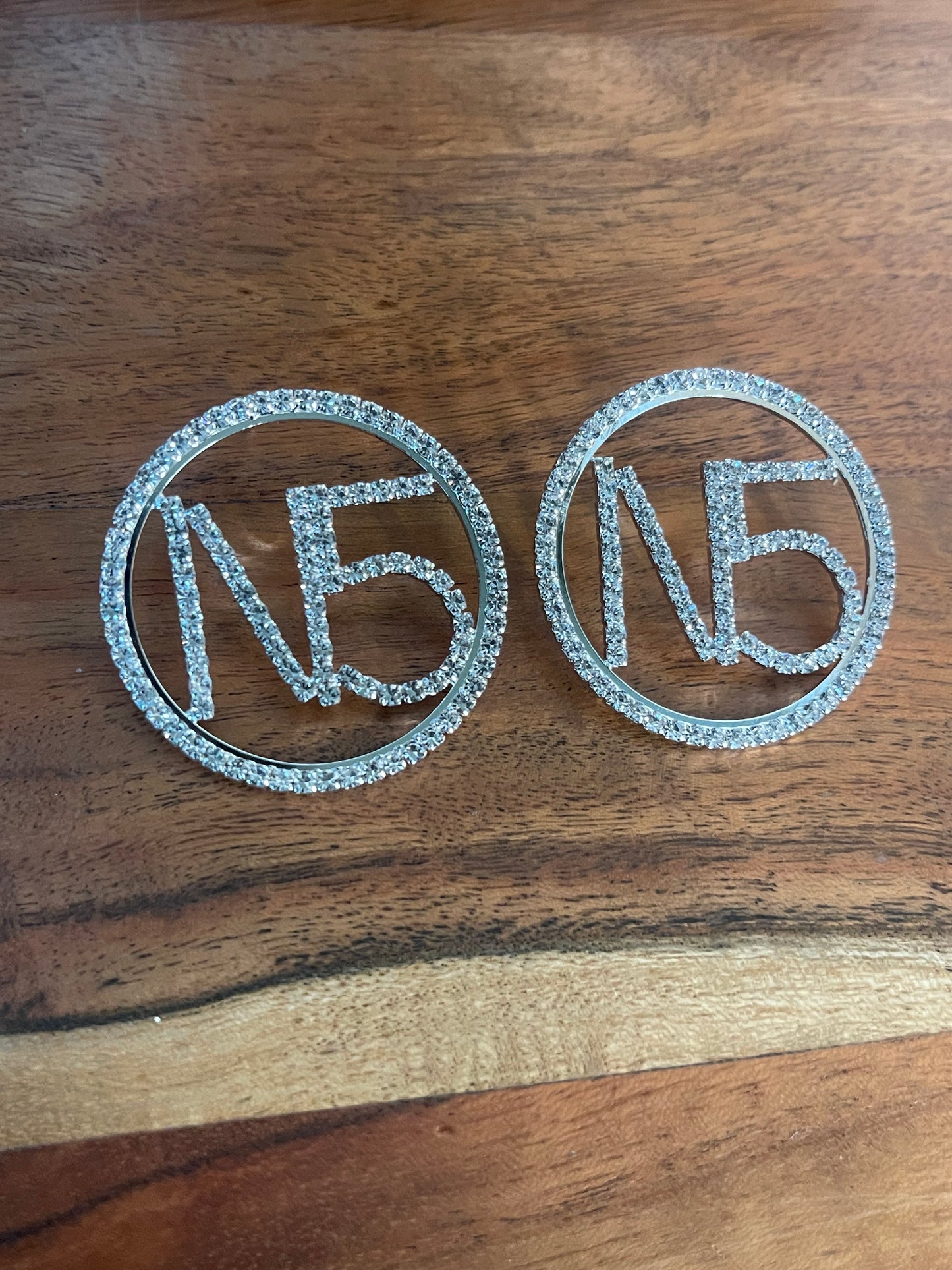 N5 Bling Rhinestone Earrings