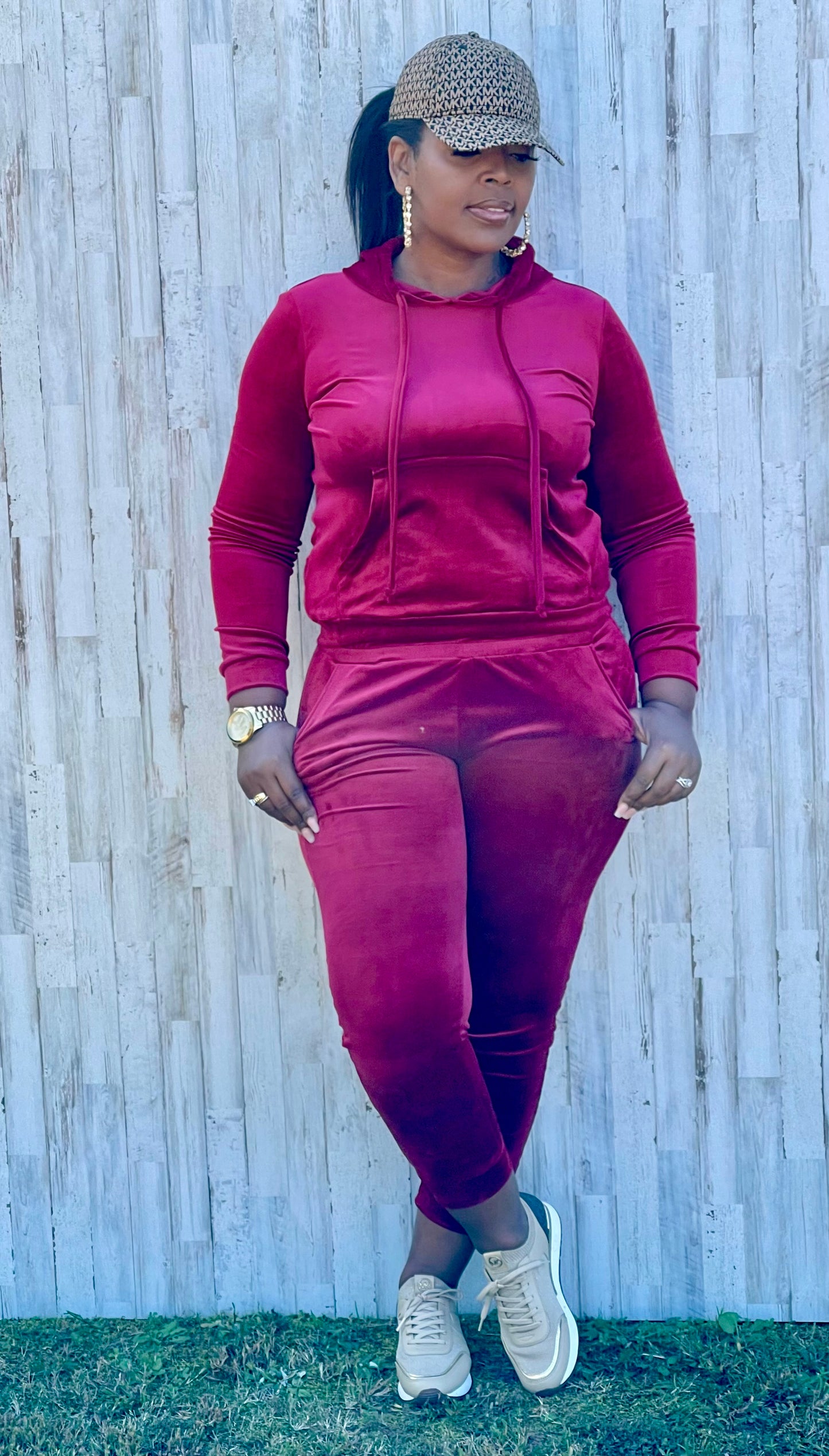 Velvet 2-Piece Joggers